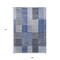 Homeroots 9' X 12' Denim Blue And Navy Blue Striped Washable Indoor Outdoor Area Rug 581693 - alternate 3