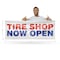 Signmission Tire Shop Now Open, 24 Inch x 72 Inch, Vinyl Banner B-72-30893 - alternate 3