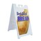 Signmission Fresh Baked Bread, A-Frame & 2 Decals Installed, Heavy-Duty Plastic Frame SBHD-D-2436-Fresh Baked Bread - alternate 1