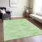 Homeroots 9' X 12' Mint Green And Ivory Geometric Washable Indoor Outdoor Area Rug 598596 - alternate 6