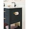 Amerock Monument Golden Champagne Contemporary Single Post Toilet Paper Holder BH36081BBZ - alternate 3