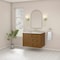 James Martin Vanities Laurent 36" Single Vanity, Honey Oak w/ 3 CM Carrara Marble Top 545-V36-HNO-3CAR - alternate 4
