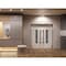 Vdomdoors Front Exterior Prehung Aluminum Double Doors Ronex1205 Bronze Oak Mirrored Clear Glass Entry Metal RONEX1205DEXD-OAK-W72xH96-RH-I - alternate 2