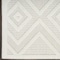 Homeroots 9' Ivory And White Square Geometric Indoor Outdoor Area Rug 555946 - alternate 3