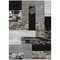 Homeroots 10' X 14' Black Taupe And Ivory Geometric Washable Indoor Outdoor Area Rug 612393 - alternate 3