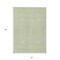 Homeroots 8' X 10' Artichoke Green And Ivory Chevron Washable Indoor Outdoor Area Rug 596234 - alternate 4