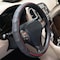 Dash Designs Comfort Grips Contourz Pro Grip Leather 14.5in - 15.5in Steering Wheel Cover - Black / Red 3402BK - alternate 2