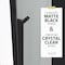 Anzzi 76'' x 45-48'' Sliding Frameless Shower Door in Matte Black with Alcove Left Drain Shower Base SD-5901103L-MB - alternate 4