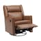 Flash Furniture Cash Swivel Glider Rocker Manual Recliner Chair, 270 Degree Swivel, USB/USB-C Charging Ports CY-RAC-536U-CGNPU-GG - alternate 5