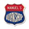 Signmission Manuel's Workshop, 12 Inch X 12 Inch, Plastic Sign SHI-P-12-489-MANUEL - alternate 1