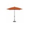 Treasure Garden 7.5 ft Square Patio Umbella, aluminum, fiberglass ribs, outdoor, Astoria Sunset Stripe UM847SQ-09 56095 Astoria Sunset Stripe - alternate 1