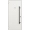Vdomdoors Steel Door Deux 6678 Natural Oak Entry Door Painted W36xH80 Right hand Inswing DEUX6678EXD-OAK-W36 x H80-RH-I - alternate 3