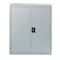 Hirsh Storage Cabinet, 42 in H, 36 in W, 18 in D, Recessed Twist, Keyed, Light Gray, 2 Shelves 22003 - alternate 5