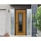 Vdomdoors Steel Door Ballucio 6644 Natural Oak 2 Side Exterior Windows Sidelites/ Entry Door Painted W12+36+1 BALLUCIO6644EXD-OAKW-W12+36+12xH80-RH-I - alternate 3