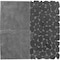 Daltile Pebble Oasis Natural Stone Art Deco Pebble Mosaic 11in x 11in in Honed Stark, 11PK PB39ARTDCPBMSHN - alternate 1