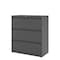 Hirsh 36" W 3 Drawer Lateral File Cabinet, Charcoal, A4/Legal/Letter 17636 - alternate 4
