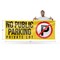 Signmission No Public Parking Private Lot, 48 Inch x 120 Inch, Vinyl Banner B-120-30757 - alternate 3