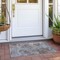 Homeroots 2' X 3' Mocha and Blue Abstract Washable Non Skid Indoor Outdoor Area Rug 564242 - alternate 5