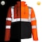 Dome75 Hi-Vis Chore Coat, 300 Denier Polyester, Class ANSI/ISEA 107-2020 Class 3 Type R, MD DJC3632 - alternate 3