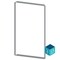 Siemens ALPHA 630/1250 DIN masking frame for recessed mounting of stays H = 1800 mm 8GK9913-0KK40 - alternate 2