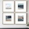 Homeroots Set Of Four Rustic Mosaic Silver Framed Print Wall Art, 4PK 525504 - alternate 5