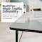 Flash Furniture Commercial Adjustable Height Rectangular Activity Table - Locking Casters-Gray XU-A2460-REC-GY-T-P-CAS-GG - alternate 5