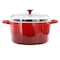 Crock Pot Artisan 7 Quart Enameled Cast Iron Dutch Oven in Red with Borosilcate Lid 750123692M - alternate 1