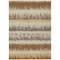 Homeroots 8' X 10' Brown Beige And Ivory Striped Washable Indoor Outdoor Area Rug 598367 - alternate 6
