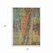 Homeroots 5' X 8' Orange And Teal Blue Abstract Washable Indoor Outdoor Area Rug 616161 - alternate 2