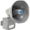 Edwards Signaling Remote Speaker Amplifier, Horn, Continuous, 120V AC, 100 dB, Zinc Alloy, Gray 5532M-N5 - alternate 1