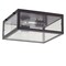 Jonathan Y Grayson 12" Metal/Glass LED Flush Mount, Oil Rubbed Bronze JYL9501B - alternate 2