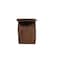 Homeroots 105in Brown Solid Wood Solid Wood Live Edge Dining Bench 636211 - alternate 3