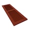 Ekena Millwork True Fit PVC Two Equal Louver Shutters, Pepper Red, 12W x 43H, PR TFP101LVF12X043MR - alternate 3
