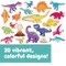 Spark & Wow Wooden Magnets, Dinosaurs, 20-Piece Set SW400021 - alternate 5