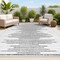 Jonathan Y Zolak Berber Stripe Geometric Ivory/Black 3 ft. x 5 ft. Indoor/Outdoor Area Rug SMB124D-3 - alternate 1