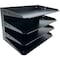 Huron Horizontal Slots Desk Organizer HURHASZ0151 - alternate 2