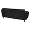 Office Star Products Lounge Seating Sofa, Black Faux Leather SL59403-U65 - alternate 6