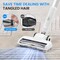 Simple Deluxe Cordless Vacuum Cleaner, Stick Vac with LED, 45 Mins Powerful Suction Electric Rechargeable, Handhe 3A88HKVACUSTICK24KPAWHT - alternate 3