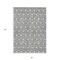Homeroots 3' X 5' Gray And Light Gray Geometric Washable Indoor Outdoor Area Rug 596033 - alternate 4
