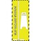 5S Supplies Slip Hazard Board, Yellow/White, Kit + Stand SLIPHZD-YELLOW/WHITE-KIT-STAND - alternate 3