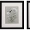 Homeroots Set of Two Babybreaths and Birds Wall Art, 2PK 401407 - alternate 2