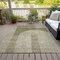 Homeroots 8' X 10' Taupe Beige And Tan Geometric Washable Indoor Outdoor Area Rug 582743 - alternate 4