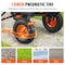 Vevor Steel Garden Cart 500lb Capacity Heavy Duty Yard Wagon Utility Cart 10in V500 - alternate 3