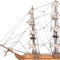Homeroots 20" Wood Brown Solid Wood Hand Painted 1797 USS Constitution Small Model Boat 401949 - alternate 4