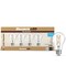 Bulbrite LED Filament, PK4, 7.6 W Dimmable A19 Light Bulb with Clear Finish and Medium Screw E26 Base, 2700K 776226 - alternate 5