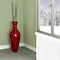 Uniquewise Tall Floor Vase, 37 Inch Bamboo Vase, Modern Red Vase Large Flower Holder, Floor Vase for Home Decor QI003243 - alternate 3