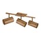 Troy Lighting Rueben 3 Light Bath and Vanity, Patina Brass, 19 In x 6.25 In B1907-PBR - alternate 2