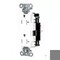 Hubbell Wiring Device-Kellems Straight Blade Receptacle, 5-20R, 20 A, 125V AC, 2 Pole, 3 Wire, Surface Mount, Grounded HBL2162STWTR - alternate 2
