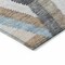 Homeroots 9' X 12' Brown Geometric Washable Indoor Outdoor Area Rug 608044 - alternate 3