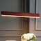Jonathan Y Draper 32" Dimmable Adjustable Integrated LED Metal Linear Pendant, Anodized Bronze JYL7018B - alternate 5